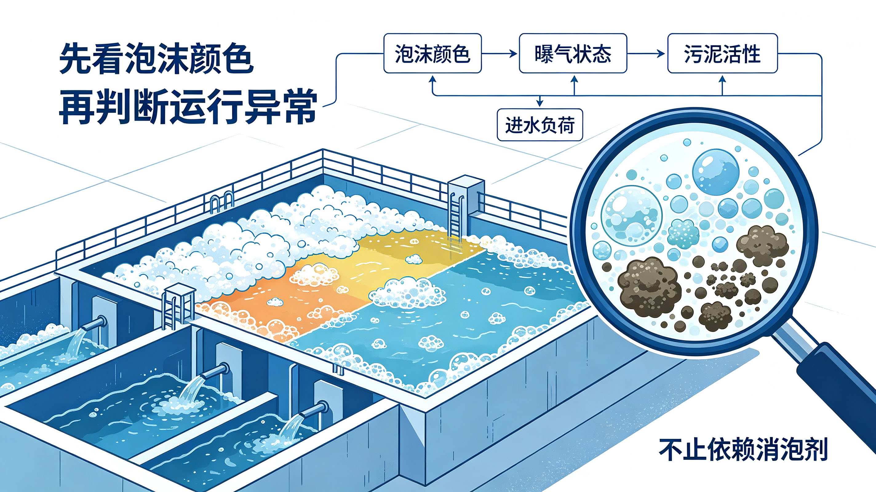 解決好氧池泡沫問(wèn)題的辦法